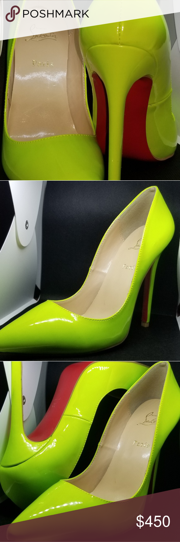 Detail Lime Green Louboutin Nomer 5