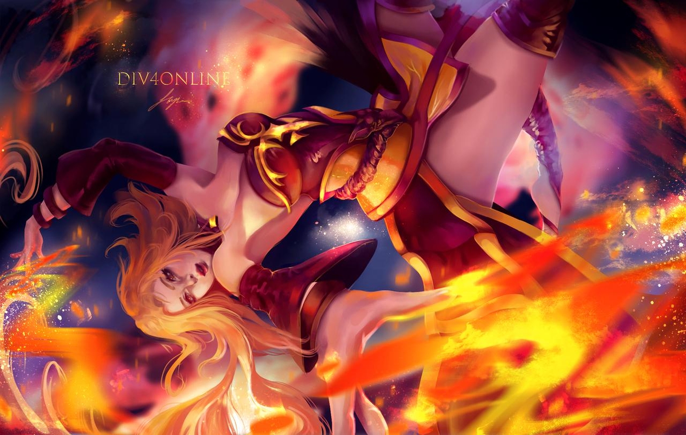 Detail Lina Dota 2 Wallpaper Nomer 50