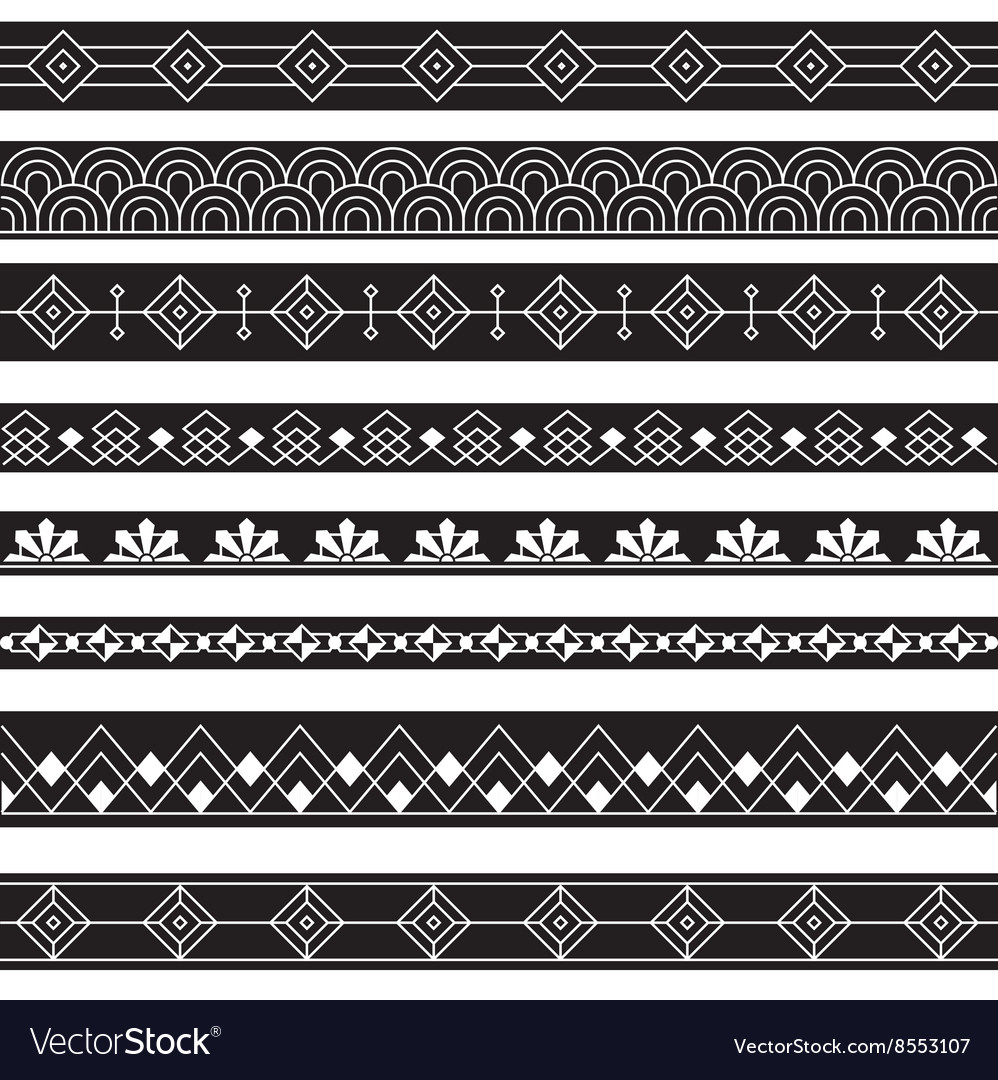 Detail Line Art Design Vector Nomer 8