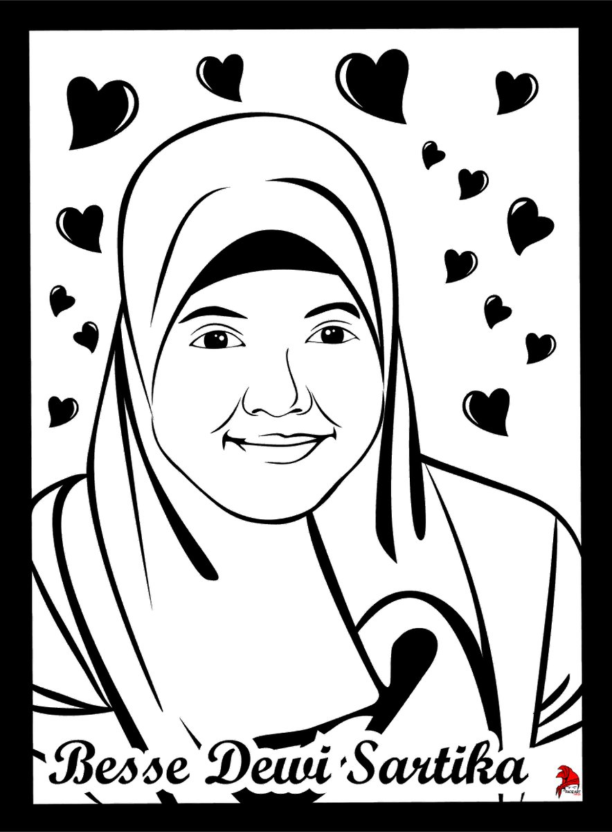 Detail Line Art Wajah Nomer 11