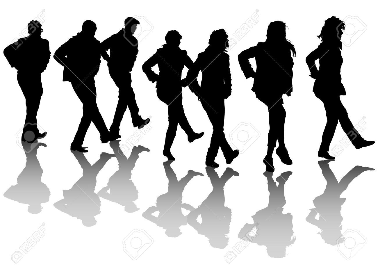 Detail Line Dancing Clipart Nomer 2