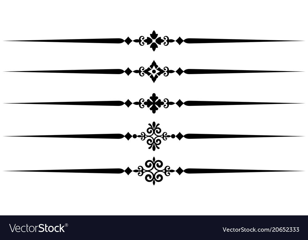 Detail Line Design Vector Nomer 15