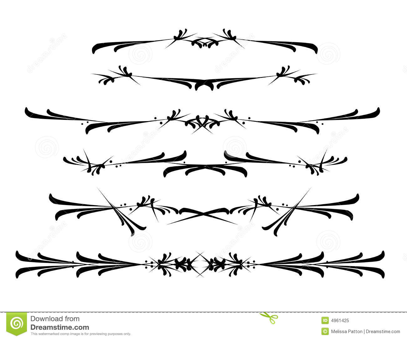 Detail Line Design Vector Nomer 45