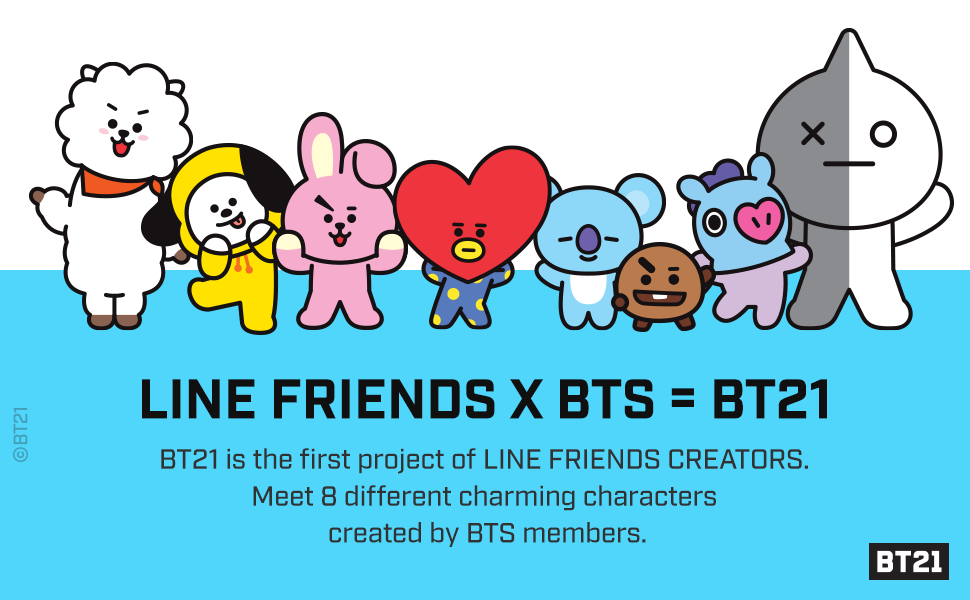 Detail Line Friends Bt21 Nomer 3