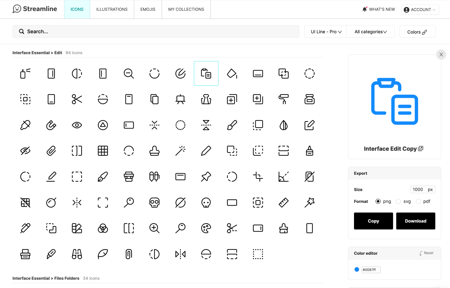 Detail Line Icons Png Nomer 39