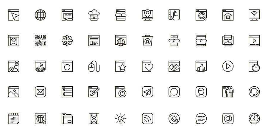 Detail Line Icons Png Nomer 5