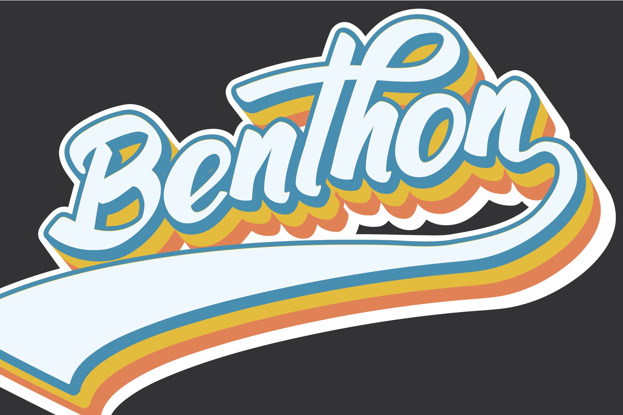 Detail Line Logo Font Nomer 33