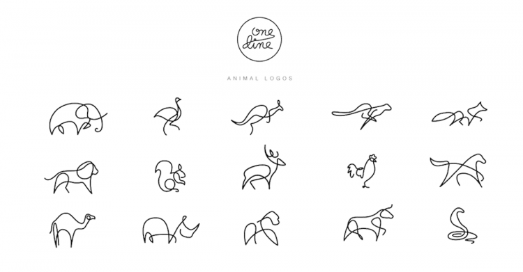 Detail Line Logos Nomer 44