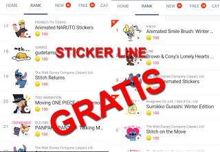 Detail Line Stiker Gratis Nomer 26