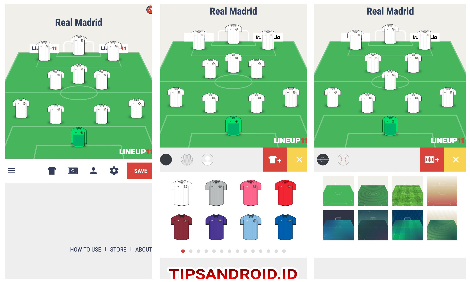 Detail Line Up Sepak Bola Tanpa Nama Nomer 15