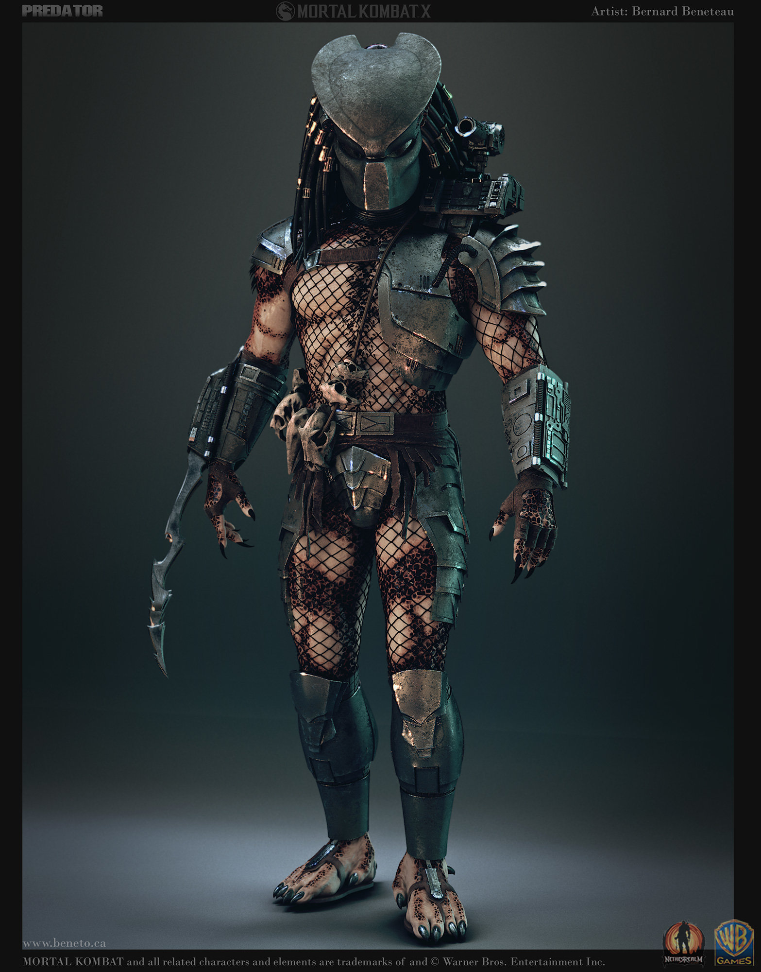 Detail Mortal Kombat X Predator Nomer 8