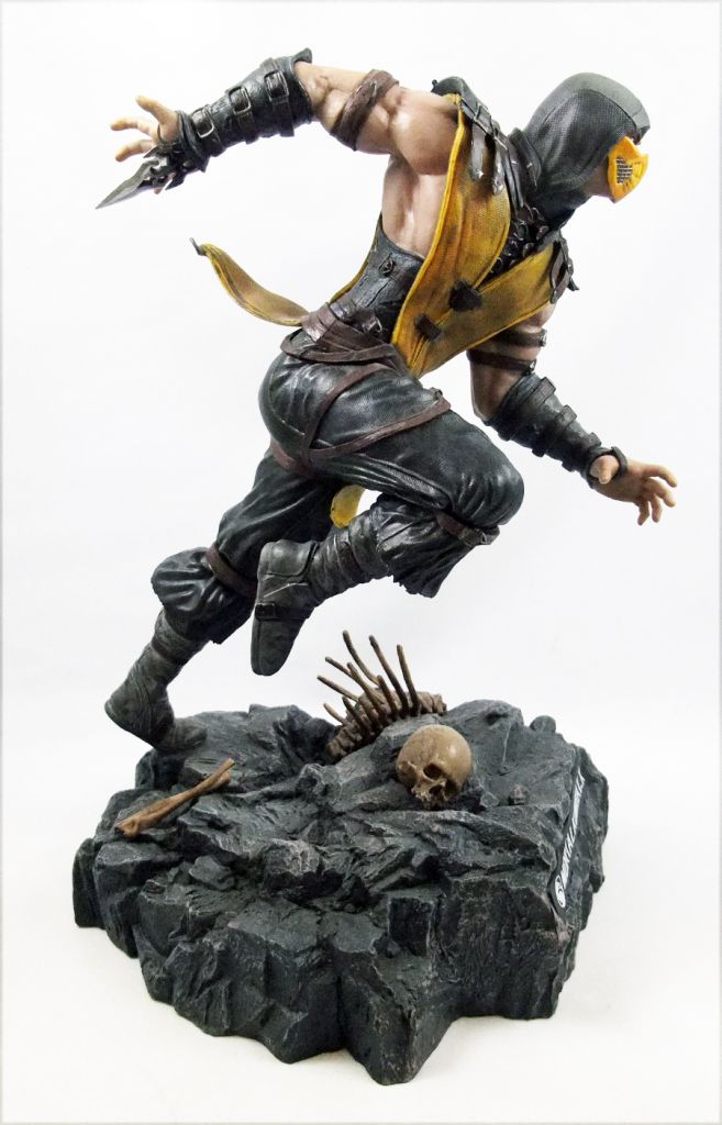 Detail Mortal Kombat X Scorpion Statue Nomer 2