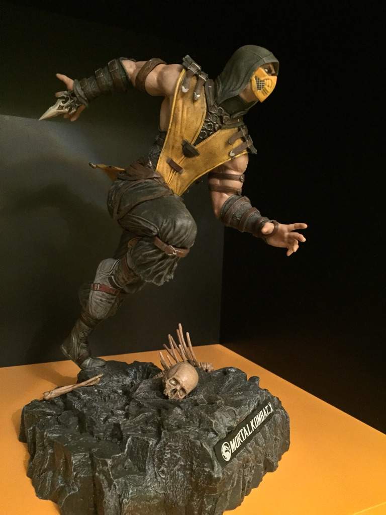 Detail Mortal Kombat X Scorpion Statue Nomer 15