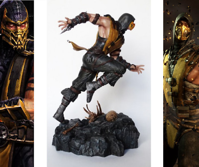 Detail Mortal Kombat X Scorpion Statue Nomer 20