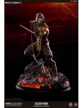 Detail Mortal Kombat X Scorpion Statue Nomer 21