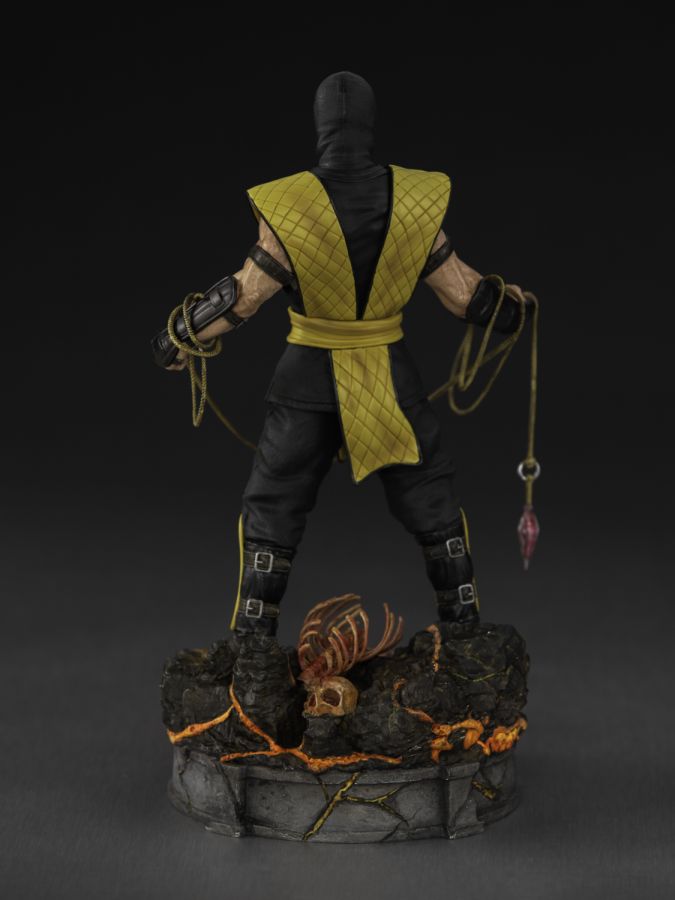 Detail Mortal Kombat X Scorpion Statue Nomer 24