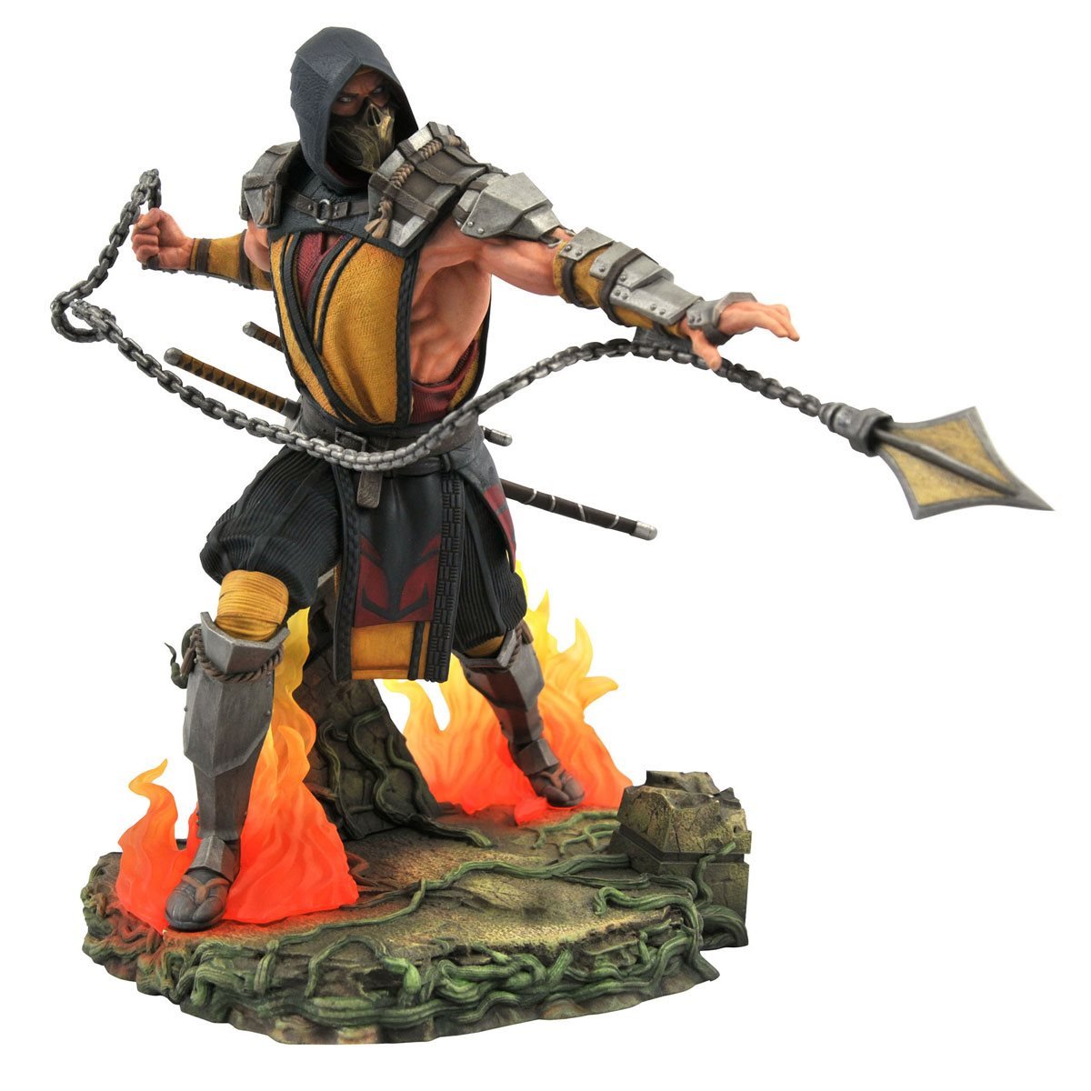 Detail Mortal Kombat X Scorpion Statue Nomer 4