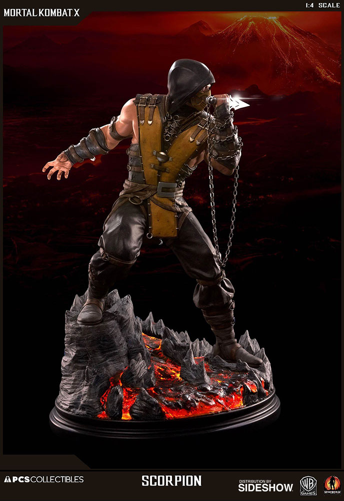 Detail Mortal Kombat X Scorpion Statue Nomer 5