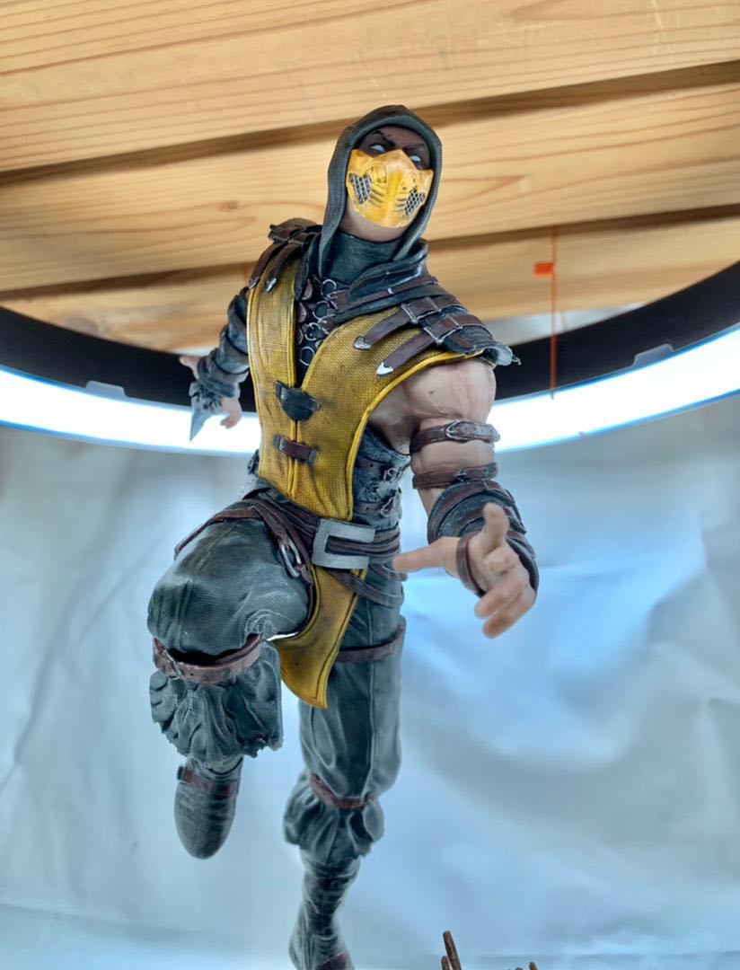 Detail Mortal Kombat X Scorpion Statue Nomer 48