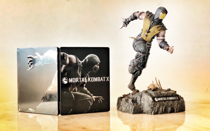 Detail Mortal Kombat X Scorpion Statue Nomer 49