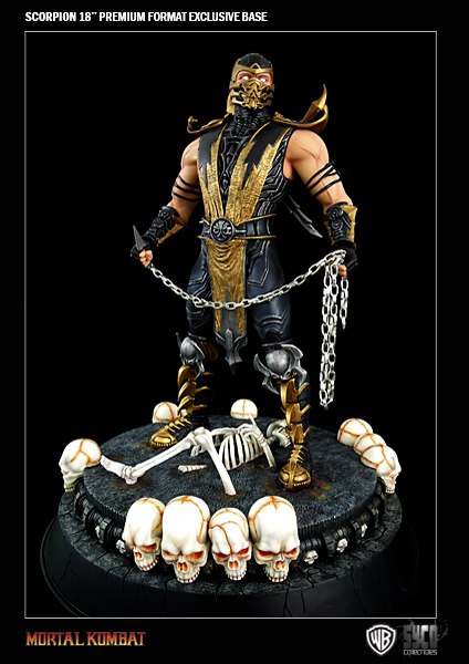 Detail Mortal Kombat X Scorpion Statue Nomer 54