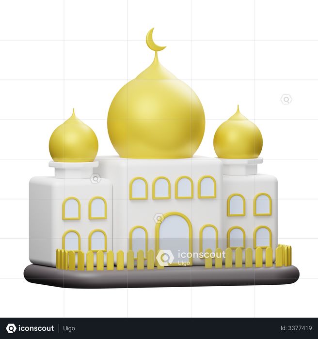 Detail Mosque 3d Png Nomer 50