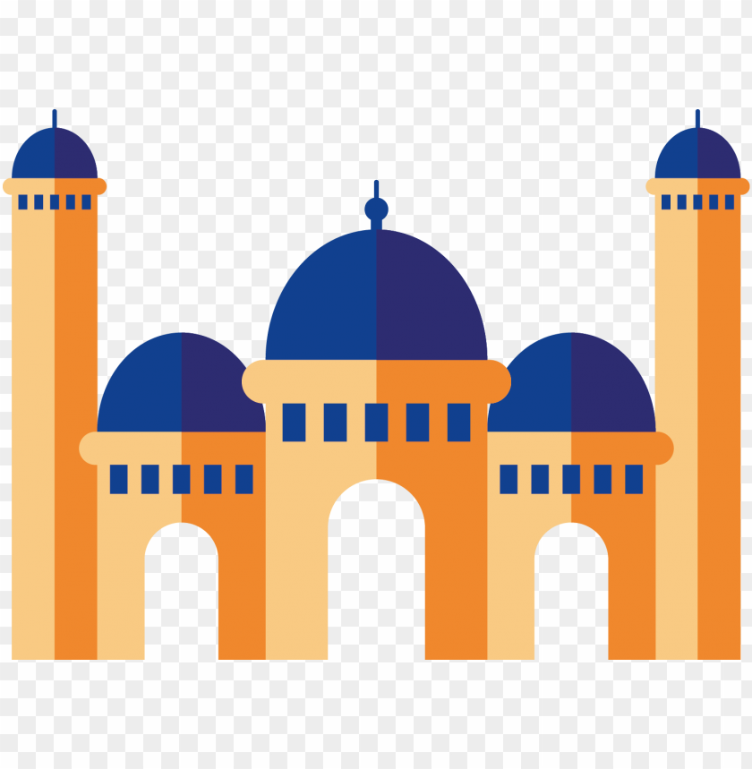 Detail Mosque Background Vector Free Download Nomer 40