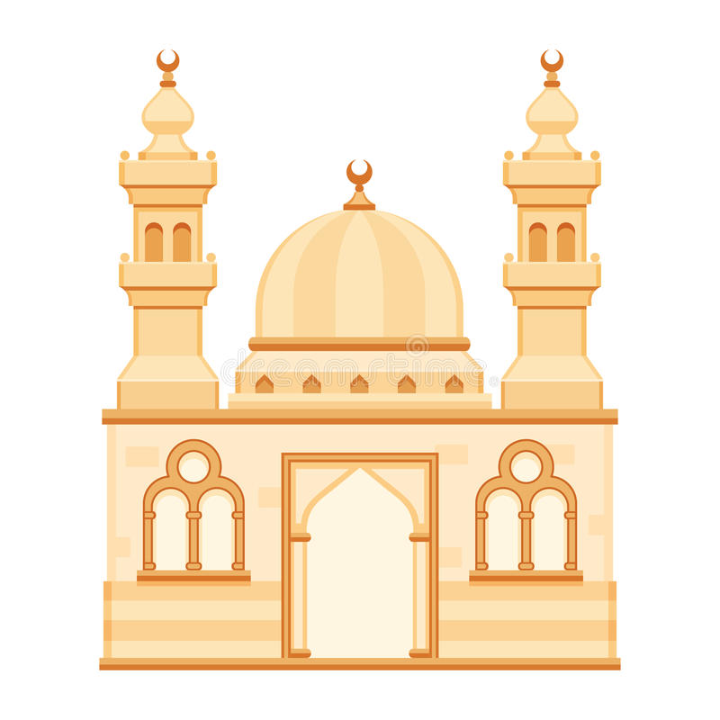 Detail Mosque Cartoon Vector Nomer 38