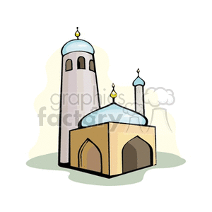 Detail Mosque Clip Art Nomer 35