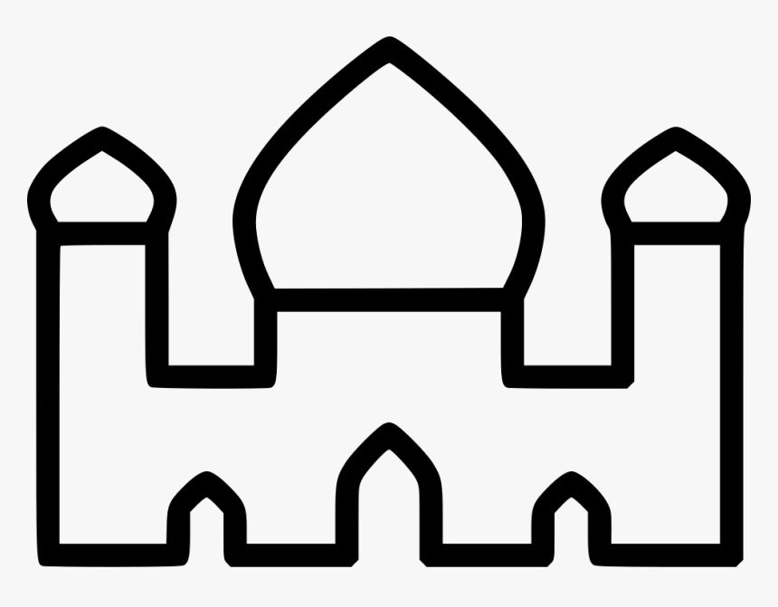Detail Mosque Clipart Black And White Nomer 18