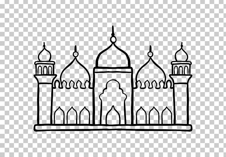 Detail Mosque Clipart Black And White Nomer 38