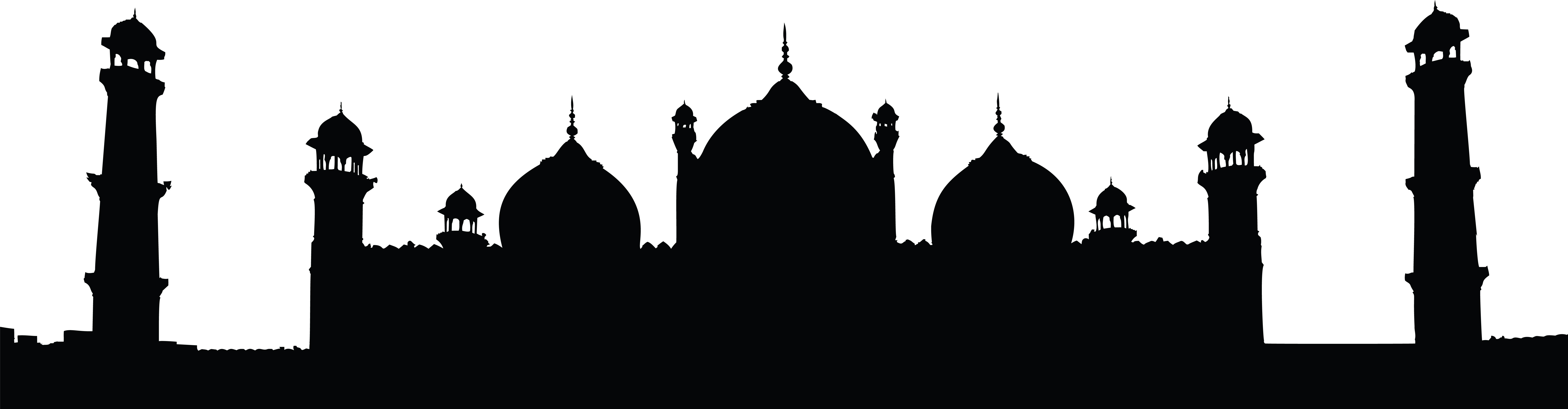 Detail Mosque Clipart Black And White Nomer 46