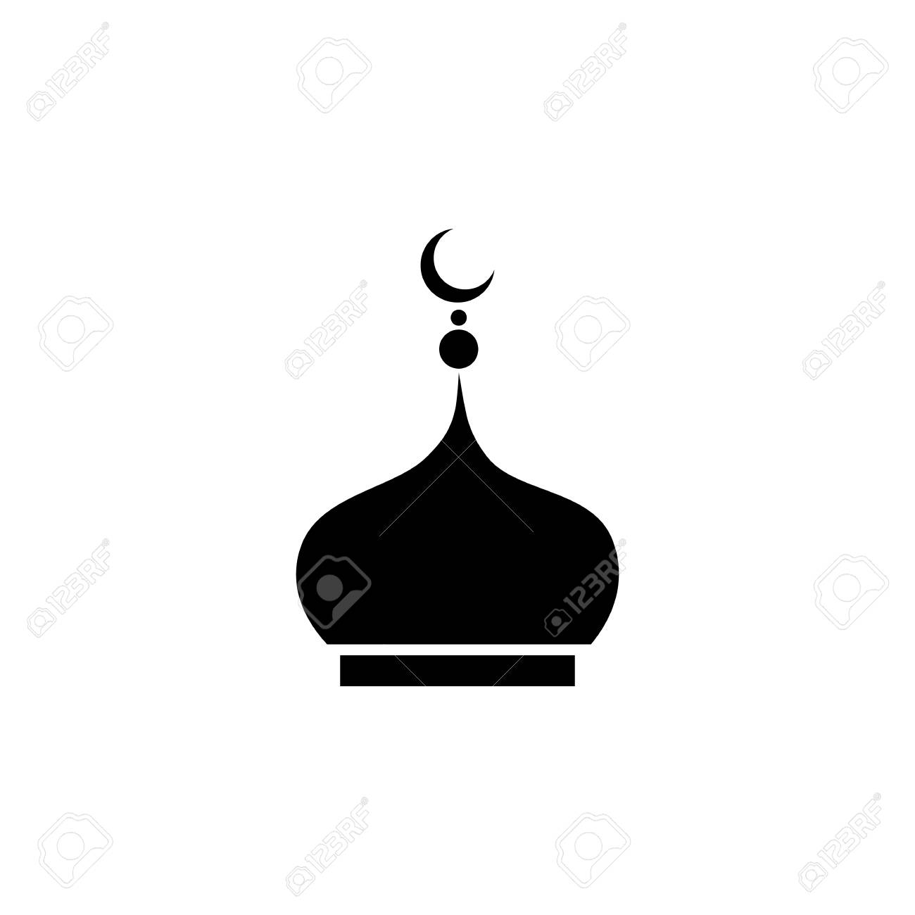 Detail Mosque Clipart Black And White Nomer 47