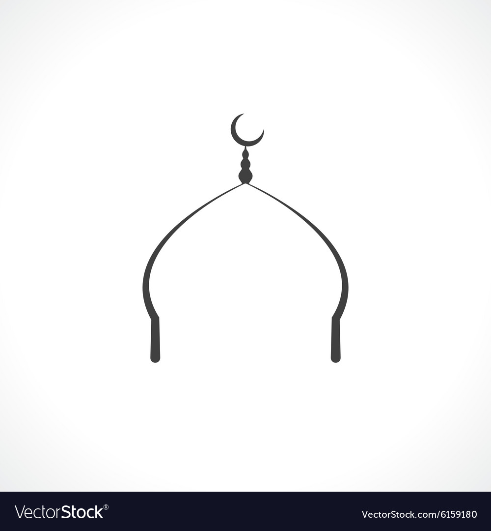 Mosque Dome Vector - KibrisPDR