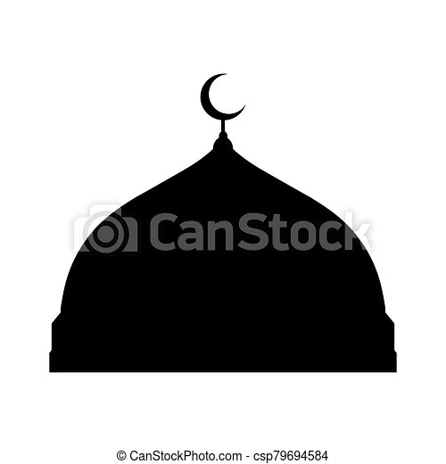 Detail Mosque Dome Vector Nomer 12