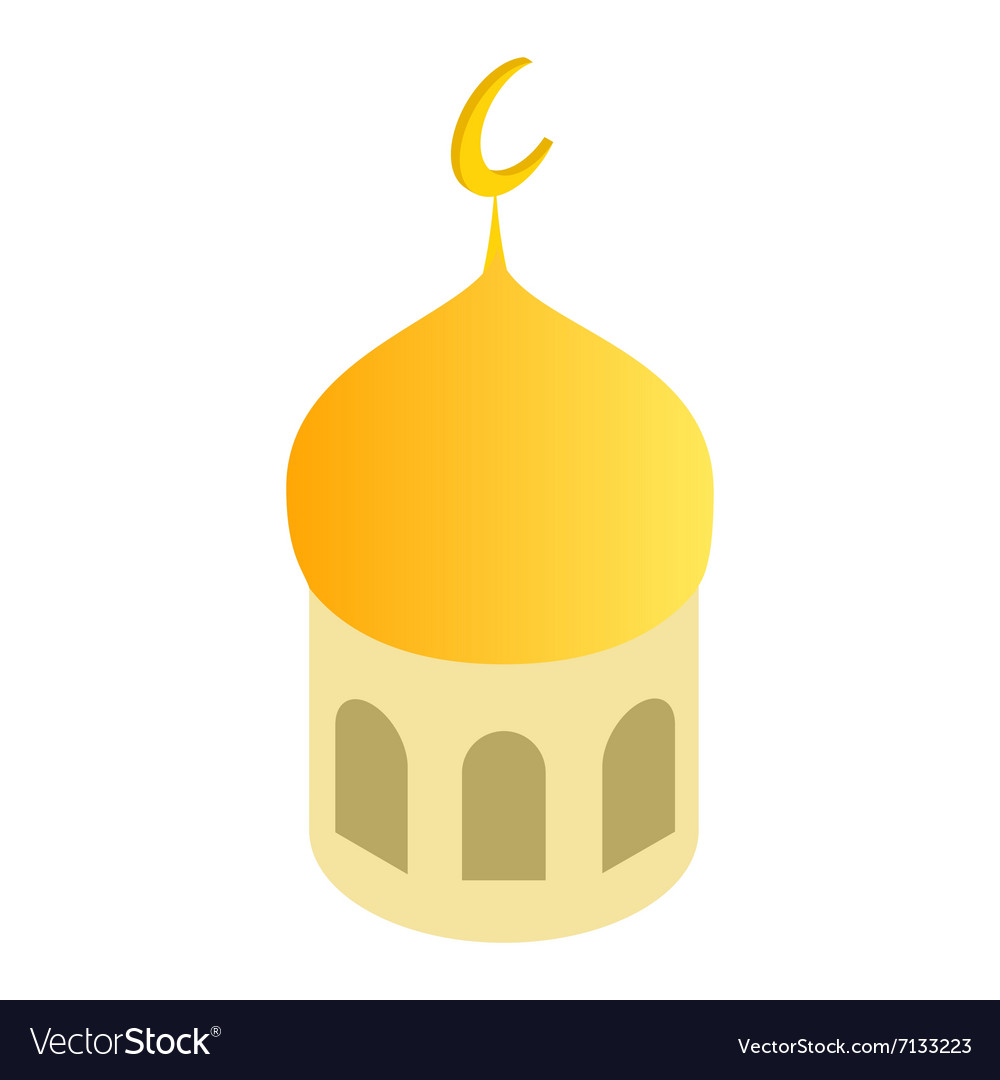 Detail Mosque Dome Vector Nomer 50