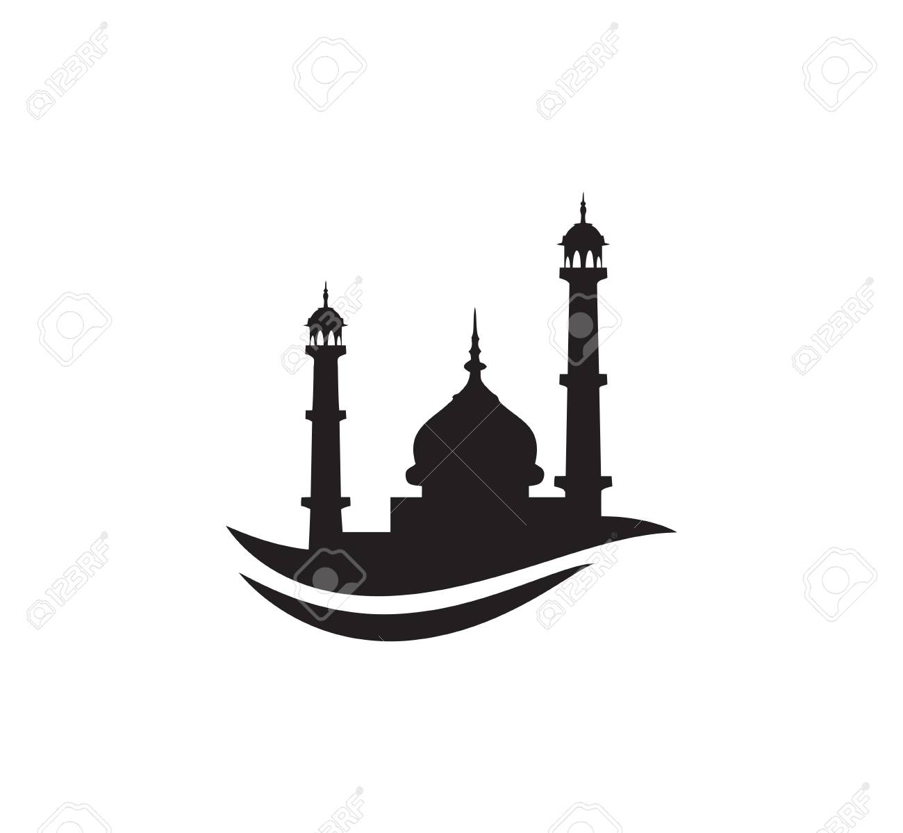 Detail Mosque Dome Vector Nomer 54
