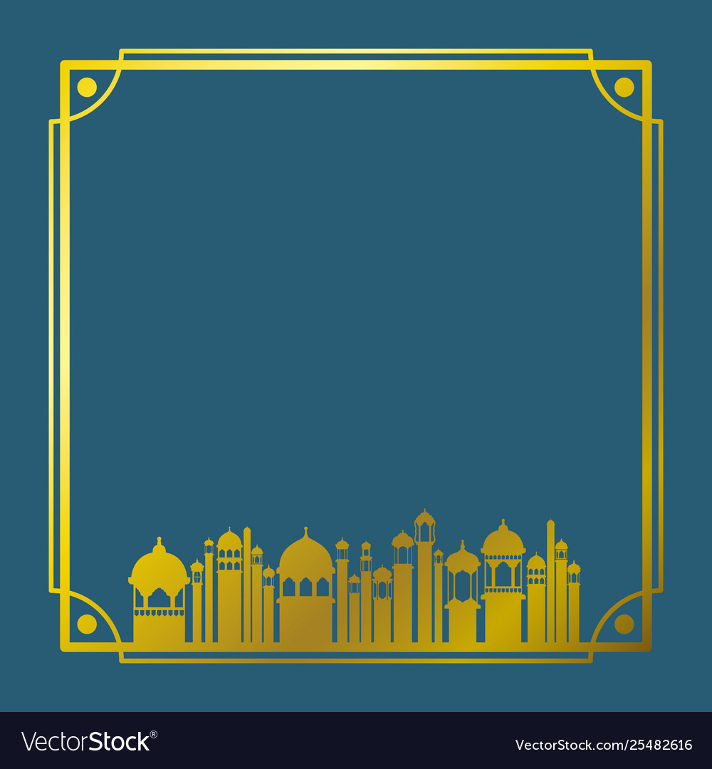 Detail Mosque Frame Nomer 3