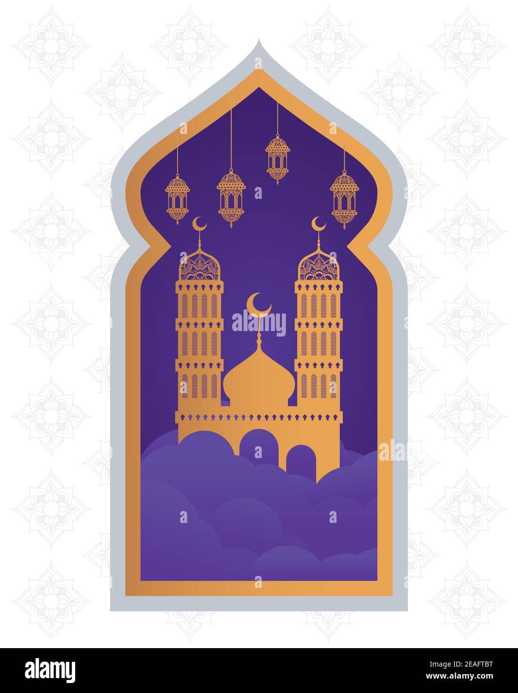 Detail Mosque Frame Nomer 22