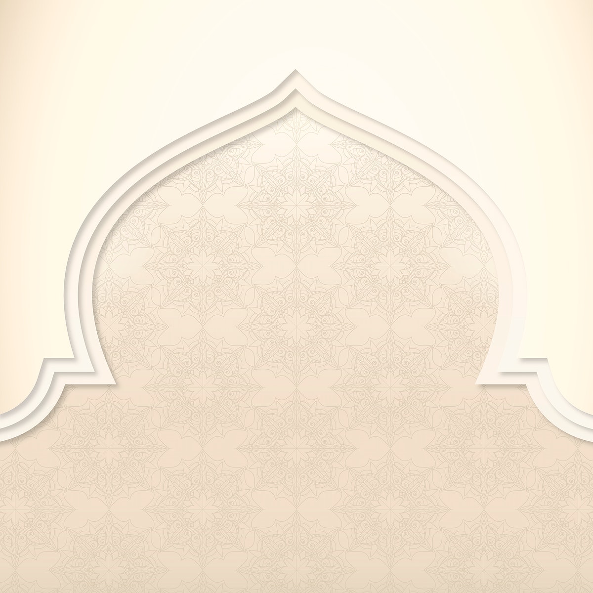 Detail Mosque Frame Nomer 23