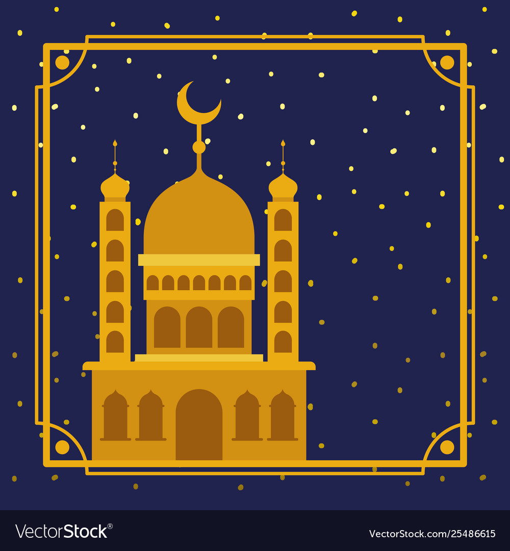 Detail Mosque Frame Nomer 26