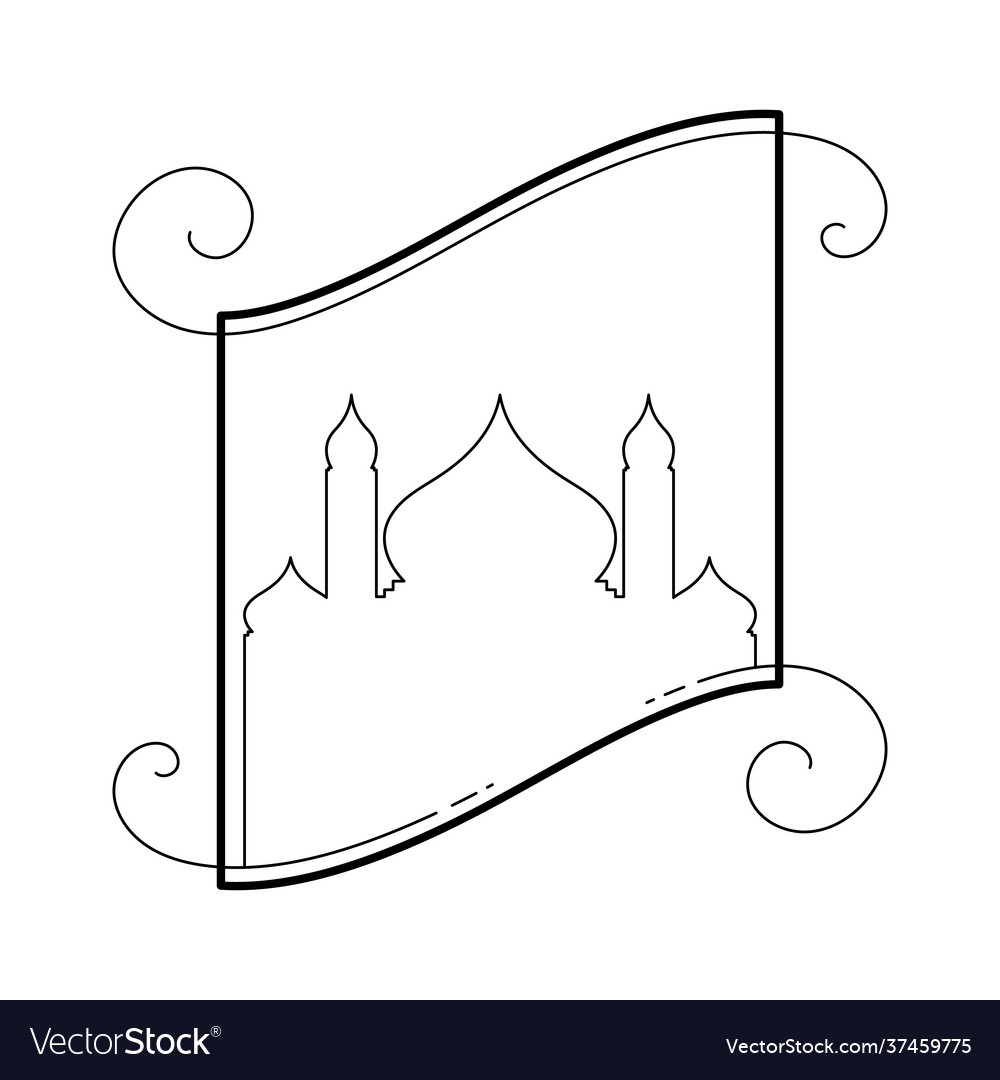 Detail Mosque Frame Nomer 28