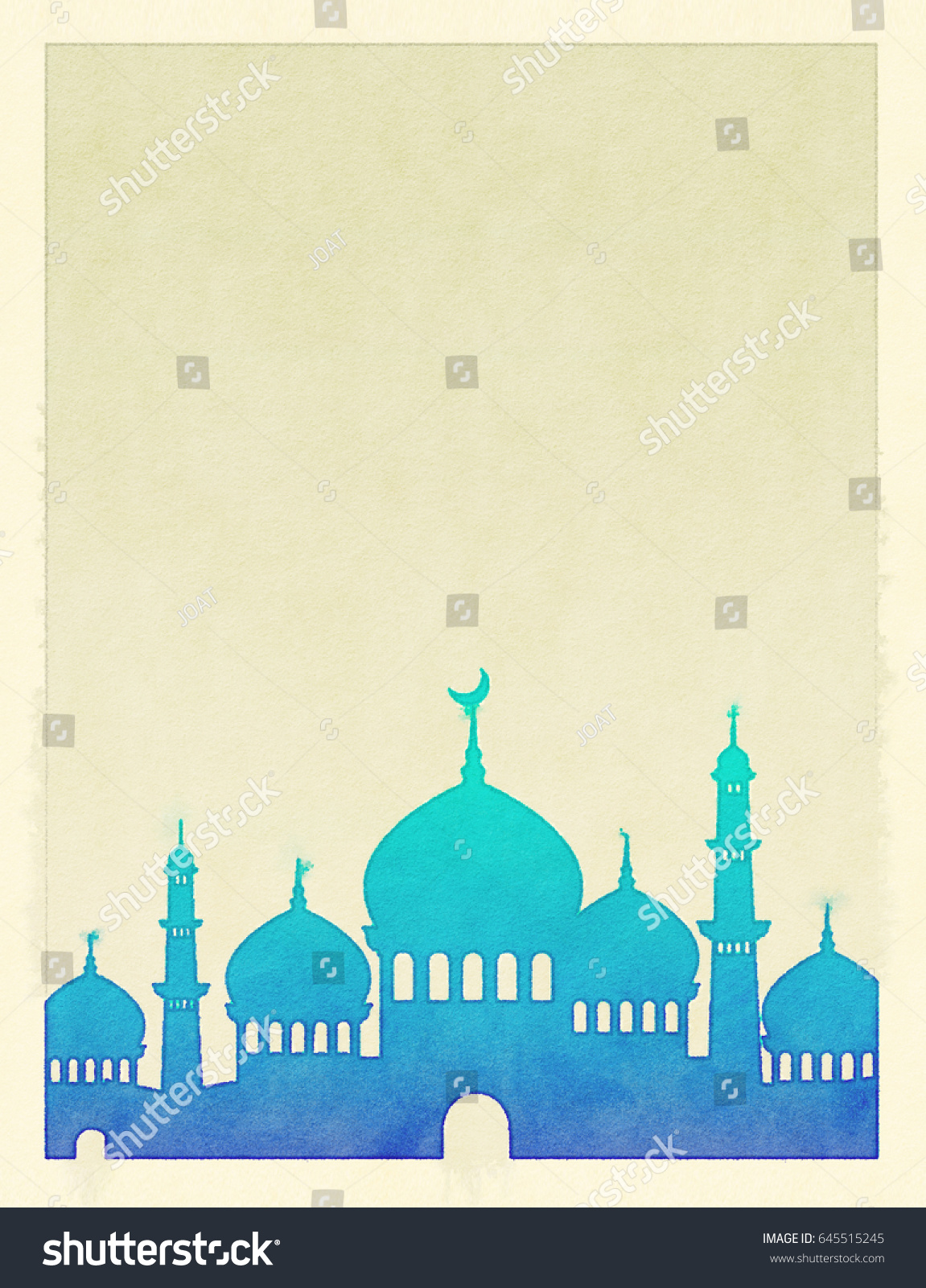 Detail Mosque Frame Nomer 29