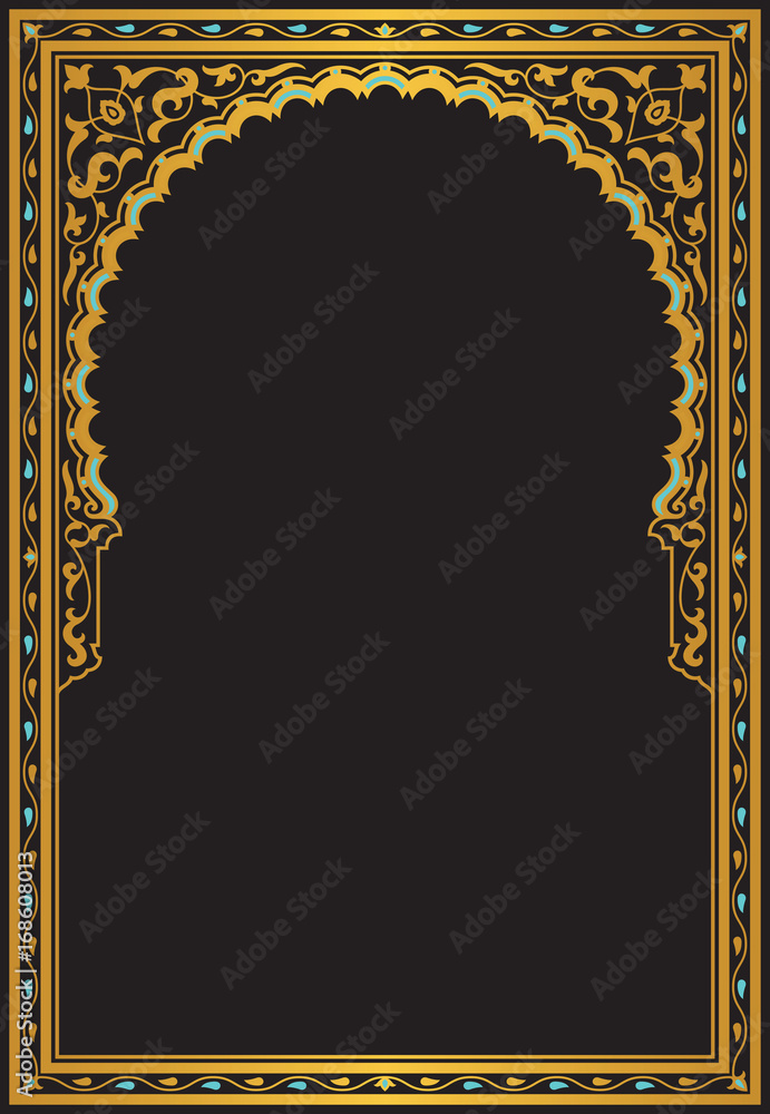 Detail Mosque Frame Nomer 32