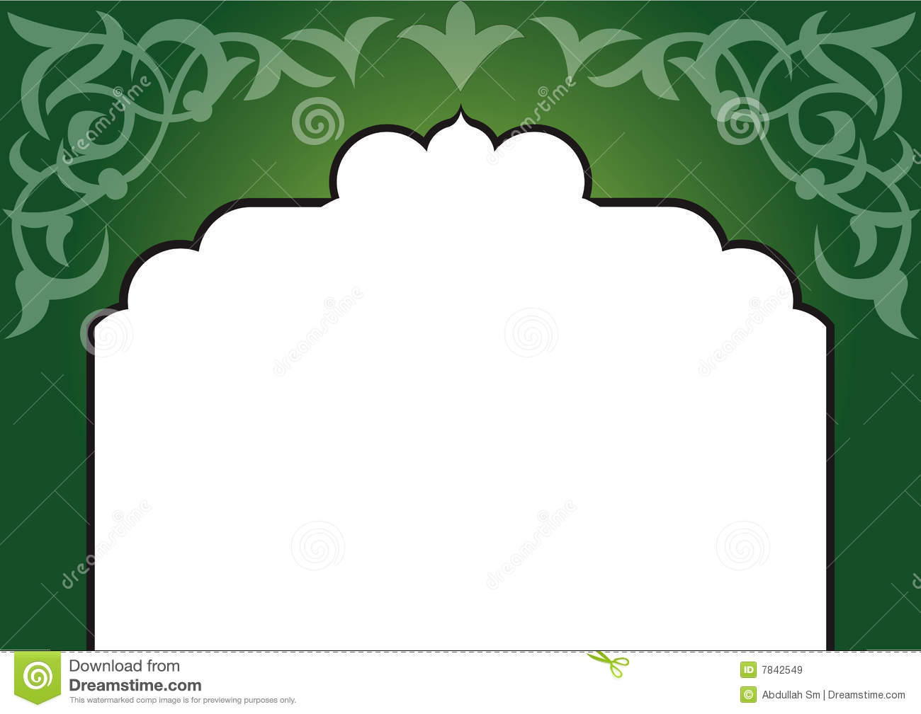 Detail Mosque Frame Nomer 6