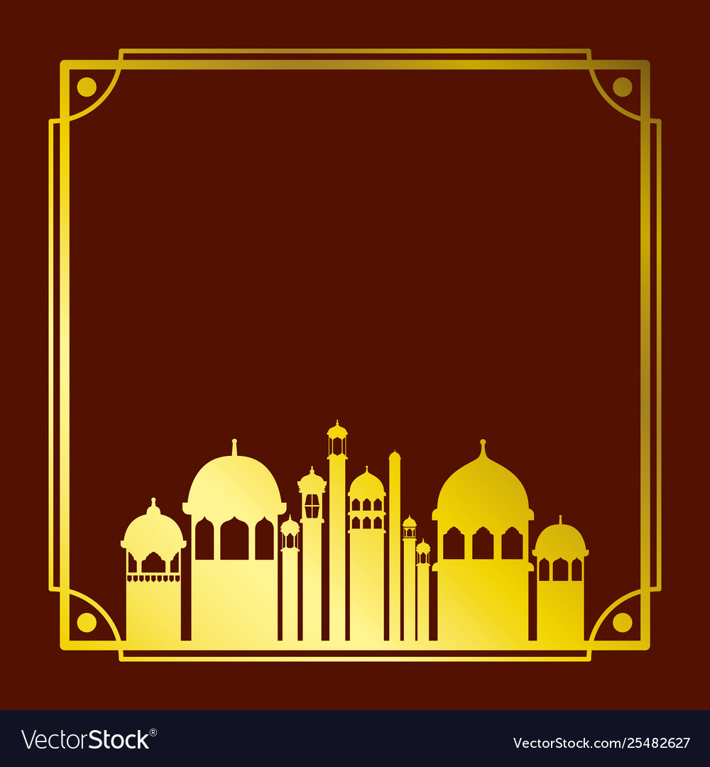 Detail Mosque Frame Nomer 10
