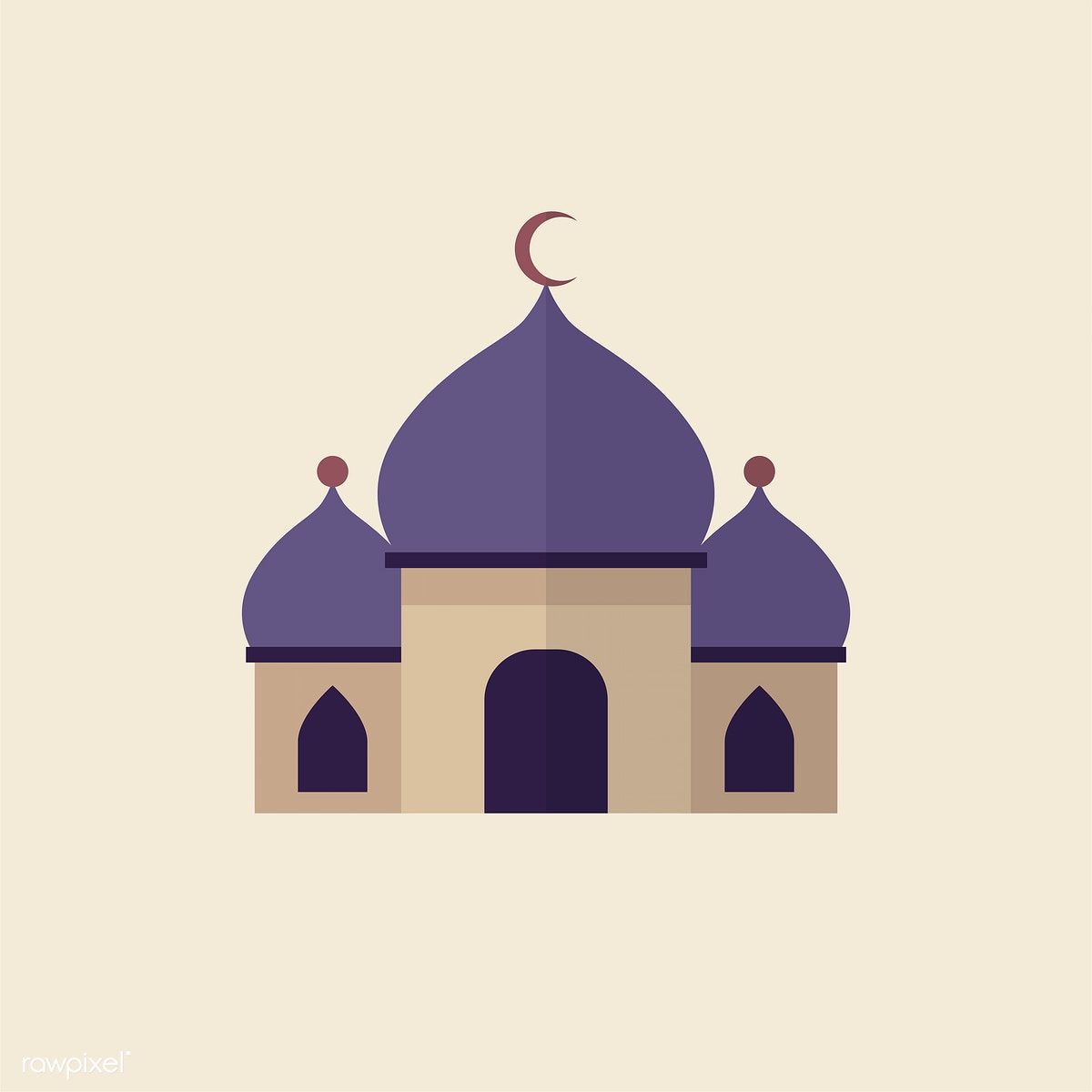 Detail Mosque Free Vector Nomer 29