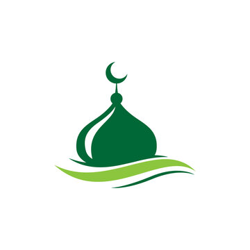 Detail Mosque Logo Vector Nomer 21