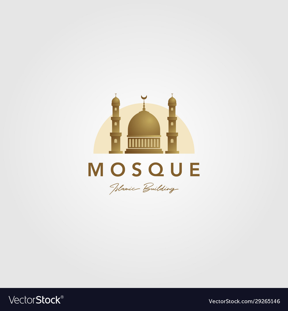 Detail Mosque Logo Vector Nomer 34