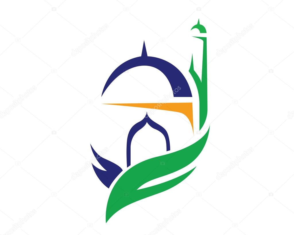 Detail Mosque Logo Vector Nomer 37
